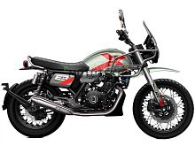 Мотоцикл дорожный CYCLONE (Циклон) RE3 Scrambler (SR400 - A) 2024 зеленый с ПТС