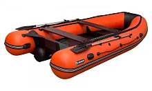 Лодка ПВХ SibRiver (Сибривер) Abakan (Абакан) - 420 JET Light оранжевый/чёрный