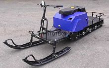 Мотобуксировщик с лыжным модулем Лидер - 3 - 4Т - 18.5АП SUPERLONG 18.5 л.с., с реверсом