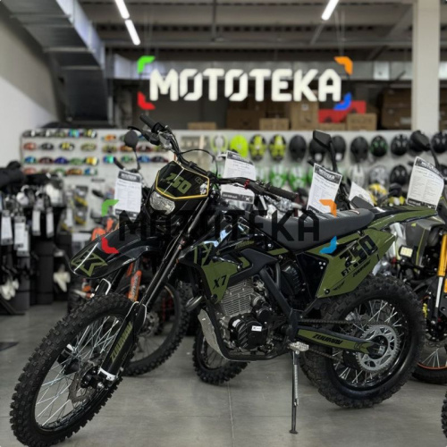 Мотоцикл кроссовый / эндуро Zuumav (Зуумав) FX X7 FXR хаки фото 7 Мотоцикл кроссовый / эндуро Zuumav (Зуумав) FX X7 FXR хаки фото 7