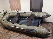 Лодка ПВХ Таймень LX 3400 НДНД камуфляж камыш