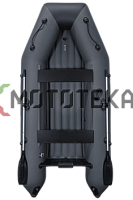 Лодка ПВХ Барс 3400 НДНД графит/чёрный