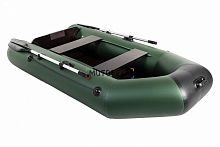 Лодка ПВХ Аква 2600 зелёный/чёрный