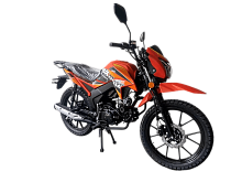 Мопед FXMOTO (ФХМото) RUNNER 50 (125) чёрный/красный глянцевый