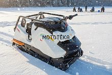 Мотобуксировщик Спутник Хищник 15 л.с.. катковая