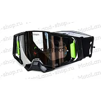 Очки мотокросс 100% №14 white/black