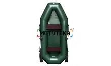 Лодка ПВХ SibRiver (Сибривер) Skiff (Скиф) - 240 зелёный