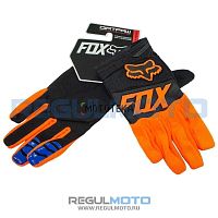Перчатки FOX (Фокс) 4 Черный/оранжевый XL
