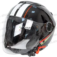 Шлем мото открытый HIZER (Хайзер) 217 №2 (M) black