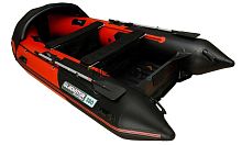Лодка ПВХ GLADIATOR (Гладиатор) E 380 PRO красный/чёрный