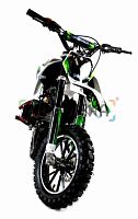 Мотоцикл кроссовый / эндуро Motax (Мотакс) Мини - кросс 50 ES (эл./ст.) белый/зелёный для детей