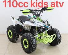 Квадроцикл детский Racer (Рейсер) RC110 COYOTE белый/зелёный (машинокомплект)