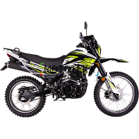 Мотоцикл кроссовый / эндуро Racer (Рейсер) RC300 - GY8X PANTHER зеленый с ПТС