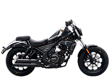 Мотоцикл дорожный GROZA (Гроза) JOY300 Sport (2025 г.) чёрный/белый с ПТС