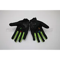 Мотоперчатки SCOYCO (Скойко) MC29 (L, чёрный/зелёный, Anti-Slip)