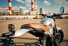 Мотоцикл дорожный FUEGO (Фуэго) Scrambler 250 серебро с ПТС