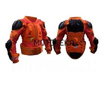 Моточерепаха Wolf (Вольф) AR06 youth (детская) оранжевый M