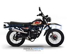 Мотоцикл дорожный Regulmoto (Регулмото) BWS чёрный с ПТС