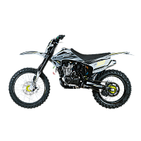 Мотоцикл кроссовый / эндуро FXMOTO(ФХМото) YZ - 300 зелёный