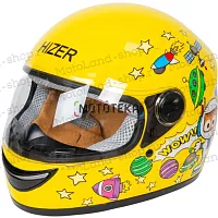 Шлем мото интеграл HIZER (Хайзер) 105 №1 (M) детский