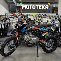 Питбайк Regulmoto (Регулмото) PILOT EM 17/14 чёрный/оранжевый