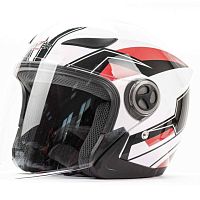 Шлем мото открытый HIZER (Хайзер) 219 (S) #1 white