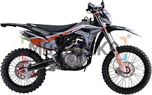 Мотоцикл кроссовый / эндуро BSE (БСЕ) Z8 300e 21/18 Grey Orange Black 2