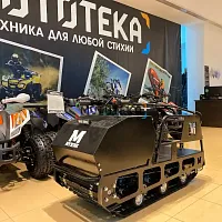 Мотобуксировщик Мужик LUXE М500 1450. 9 л.с.. катковая. с реверсом. с тормозом