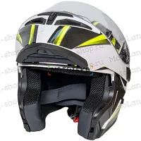 Шлем мото модуляр HIZER (Хайзер) J5902 №2 (S) (2 визора)