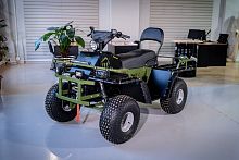 Квадробукс Бурлак Росомаха 500 ХАКИ 20 л.с.. эл. запуск (машинокомплект)