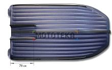 Лодка ПВХ ФЛАГМАН DK 380 Jet серый/красный