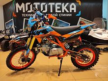 Питбайк KAYO (Кайо) EVOLUTION K125EM 17/14 KRZ (обрешётка, механ. сцепл., эл. стартер 2024 г.)