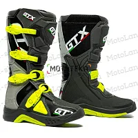 Мотоботы GTX MX №2 grey/green (р. 46)