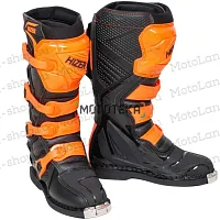 Мотоботинки HIZER (Хайзер) X2401 orange (р. 43)
