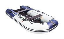 Лодка ПВХ Ривьера 3600 СК Компакт красный/чёрный