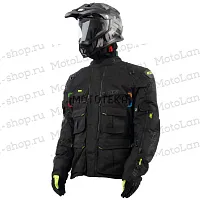 Куртка мотоциклетная (текстиль) GTX EJ-2402 BLACK (XL)