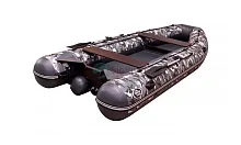 Лодка ПВХ SibRiver (Сибривер) Allaska (Аляска) - 360 Drive КМФ (серый)