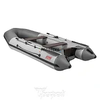 Лодка ПВХ Тонар Капитан A330 НДНД бело-серый
