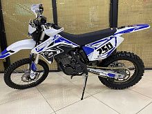 Мотоцикл кроссовый / эндуро Zuumav (Зуумав) FX X7 FXR белый/синий