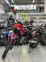 Мотоцикл кроссовый / эндуро Regulmoto (Регулмото) Sport - 003 PR PRO 300 (4 valves) 6 передач чёрный/красный с ПТС