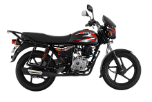Мотоцикл дорожный BAJAJ (Баджадж) Boxer 150 UG чёрный/красный с ПТС