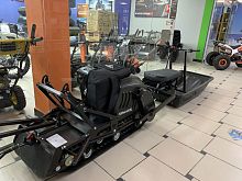 Мотобуксировщик Тофалар 500 с модулем Тягач - Толкач стандарт. 15 л.с.. с реверсом. с электростартером. с подогревом. катковая