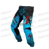 Штаны для мотокросса HIZER (Хайзер) / Blue/White (XL)