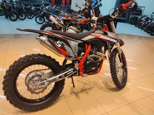 Мотоцикл кроссовый / эндуро Zuumav (Зуумав) K5 LITE красный фото 10