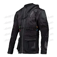 Куртка мото LEATT (Леат) №3 black (текстиль) (S)