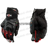 Перчатки мото HIZER (Хайзер) AT-4147 (XXL) (кожа/текстиль)