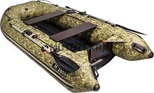 Лодка ПВХ Ривьера Компакт 2900 НДНД камуфляж камыш