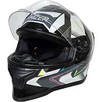 Шлем мото интеграл HIZER (Хайзер) J5325 №4 (S) gray