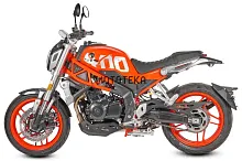 Мотоцикл дорожный Dayun (Даюн) DY400 - F Red tea orange / оранжевый с ПТС