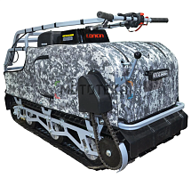 Мотобуксировщик - мотособака KOiRA (Койра) Богатырь 15 ЕR. ДВС 15 л/с. с электростартером Реверс-редуктор.